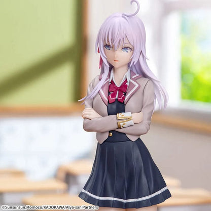 Figura Sega - Alya   Sometimes   Hides   He  Feelings   in   Russian - Alya   (Alisa   Mikhailovna   Kujou)   Uniform   Ver.