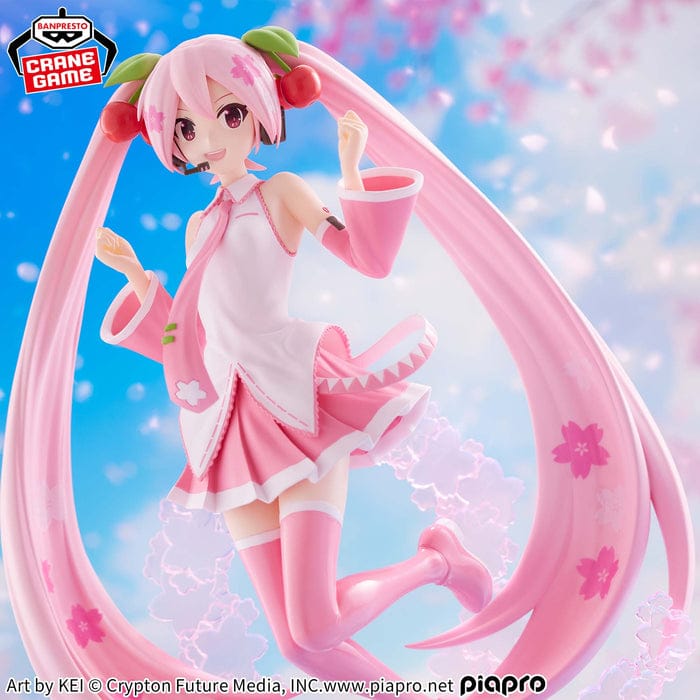 Figura Banpresto BPEV - Hatsune   Miku Banpresto Evolve - Sakura   Miku