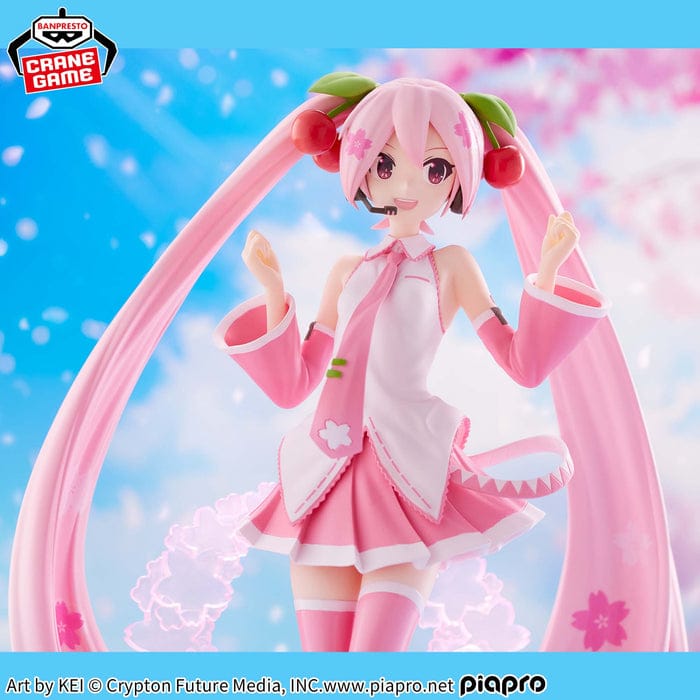 Figura Banpresto BPEV - Hatsune   Miku Banpresto Evolve - Sakura   Miku