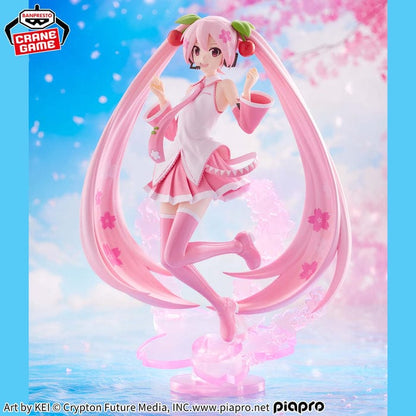 Figura Banpresto BPEV - Hatsune   Miku Banpresto Evolve - Sakura   Miku