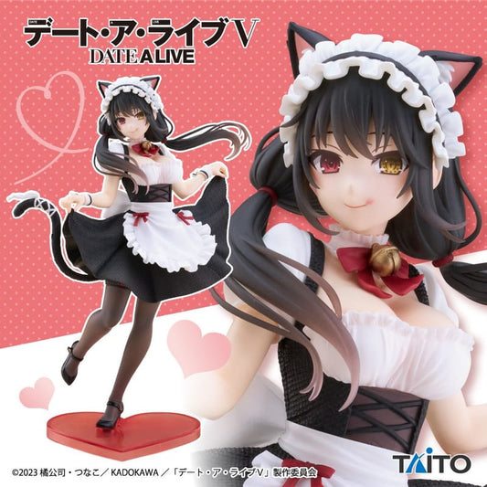 Figura TAITO - Date A Live V - Tokisaki Kurumi - Coreful Figure - Nekomimi Maid Ver.