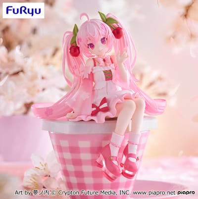 Figura FuRyu - HATSUNE  MIKU  NOODLE  STOPPER FIGURE - SAKURA   MIKU   2025