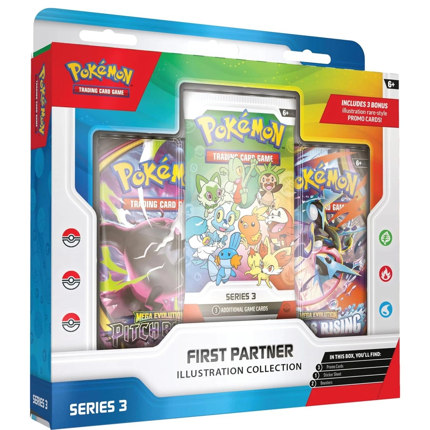 Pokemon TCG -Colección de ilustraciones Pokemon First Partner Ingles