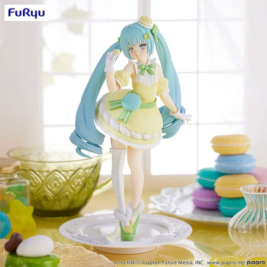 Figura Furyu Hatsune Miku- Sweetsweets Series Macaroon Citron Color Ver.