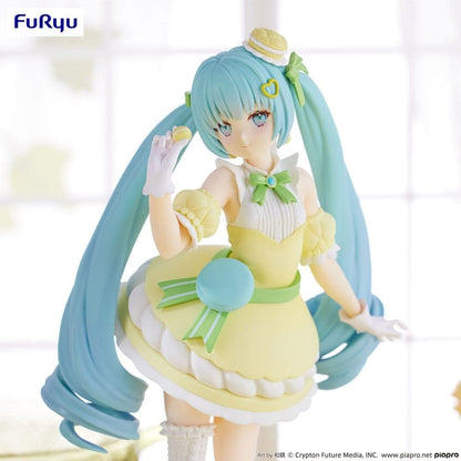 Figura Furyu Hatsune Miku- Sweetsweets Series Macaroon Citron Color Ver.