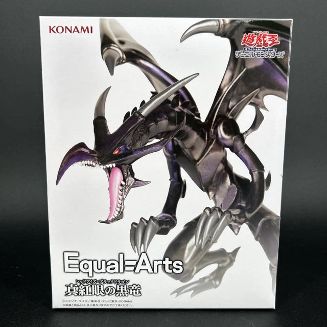 Figura YU-GI-OH! Dragon Negro Ojos Rojos Equal Arts KONAMI JAPÓN