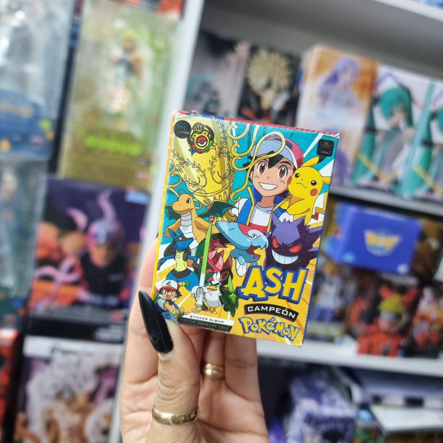 Album Pokemon Ash Campeon