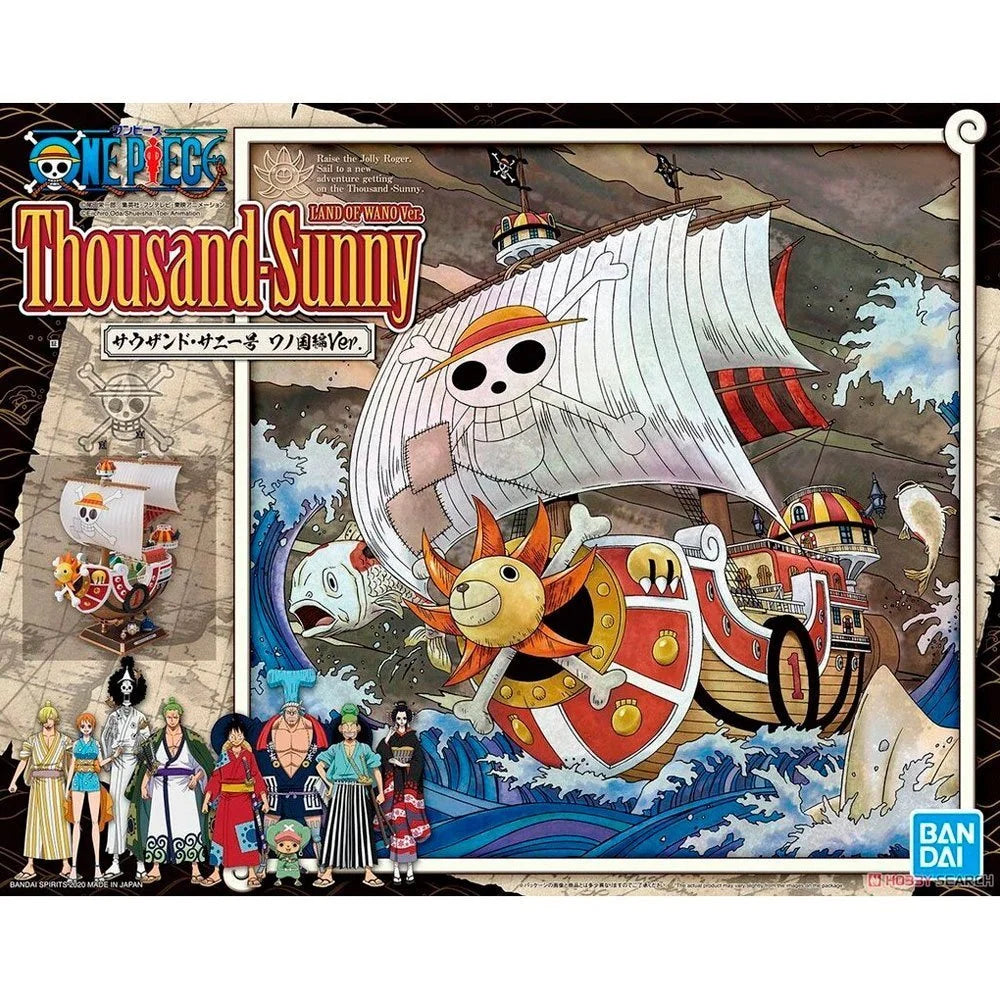 Model Kit Barco - ONE PIECE THOUSAND SUNNY WANO COUNTRY VER