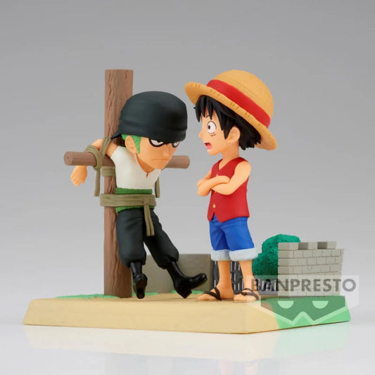 Figura WCF One Piece Stories Luffy y Zoro