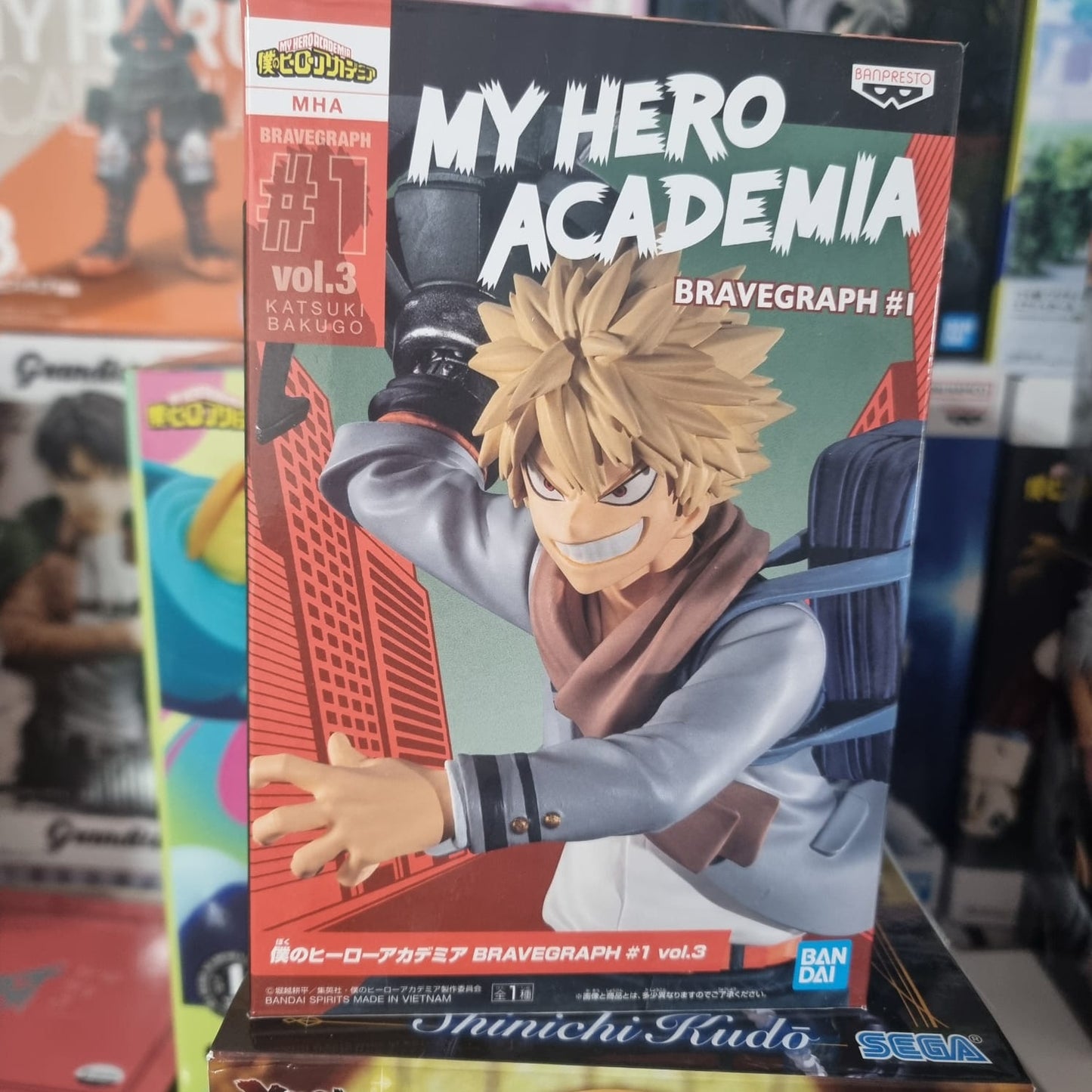 Figura Bakugo Escolar Banpresto My Hero Academia