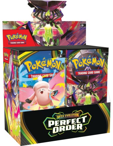 Pokemon TGC Equilibrio Perfecto Perfect Order sobres Ingles