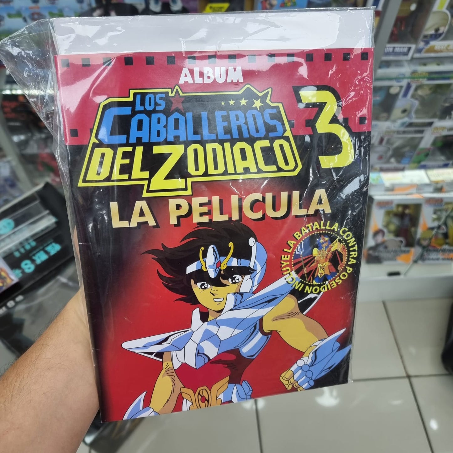 Album Los Caballeros del Zodiaco 3 - La Pelicula