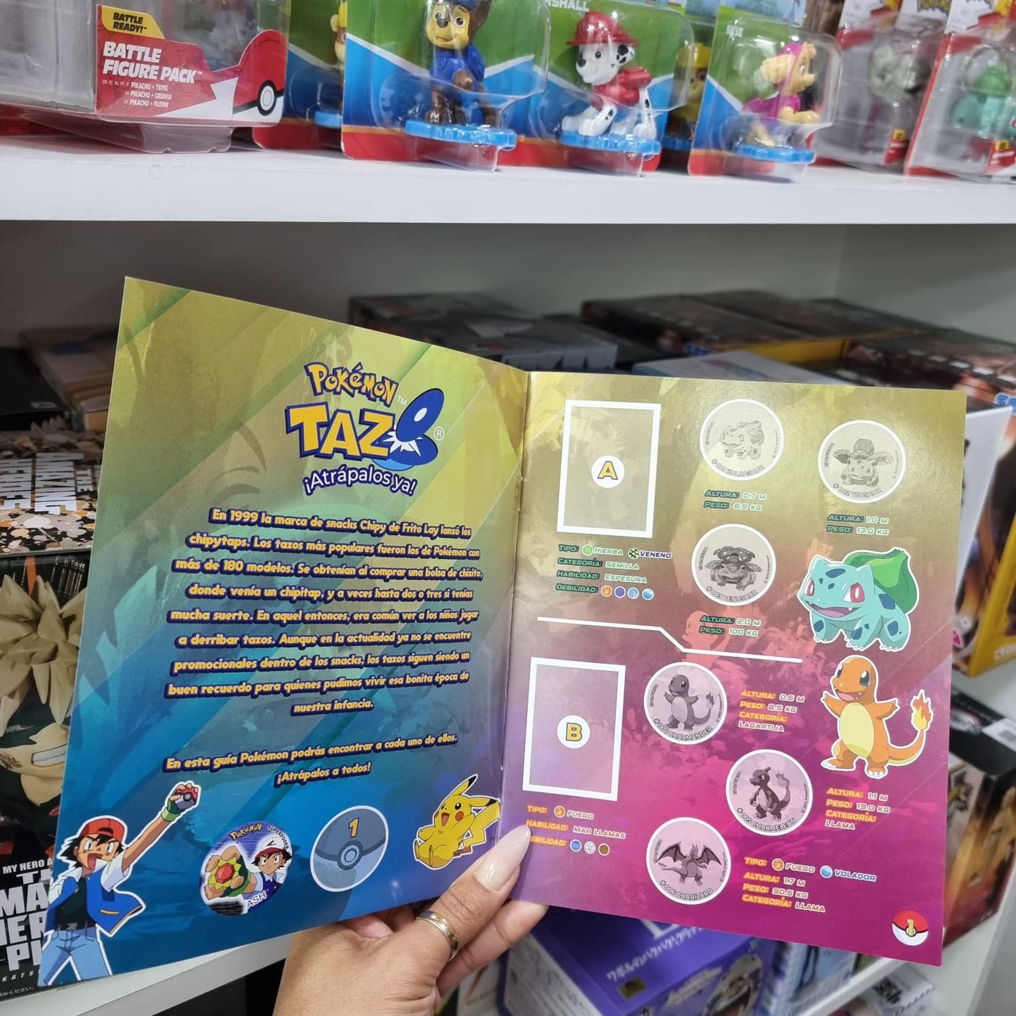 Album Pokemon Coleccion de Tazos