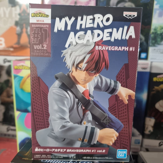 Figura Todoroki Escolar Banpresto My Hero Academia