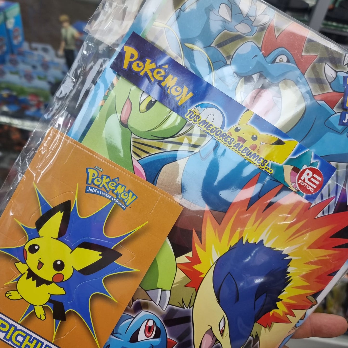 Album Pokemon Johto League Champions