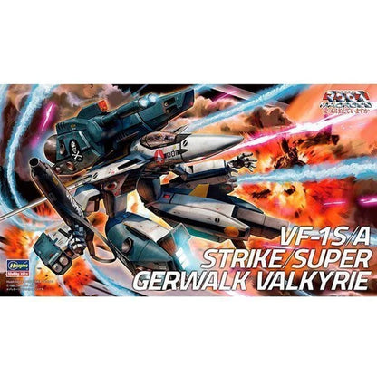 Maqueta HASEGAWA MACROSS VF-1S/A STRIKE/SUPER GERWALK VALKYRIE