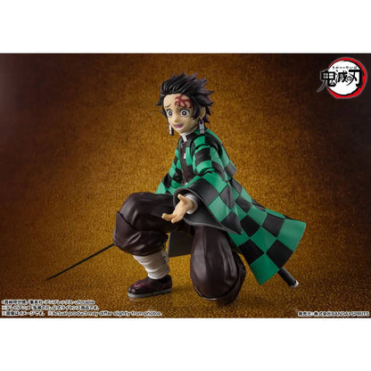 FIGURA ARTICULADA -S.H.FIGUARTS TANJIRO KAMADO THE FINAL BATTLE IN THE INFINITY CASTLE DEMON SLAYER: KIMETSU NO YAIBA TAMASHII NATIONS