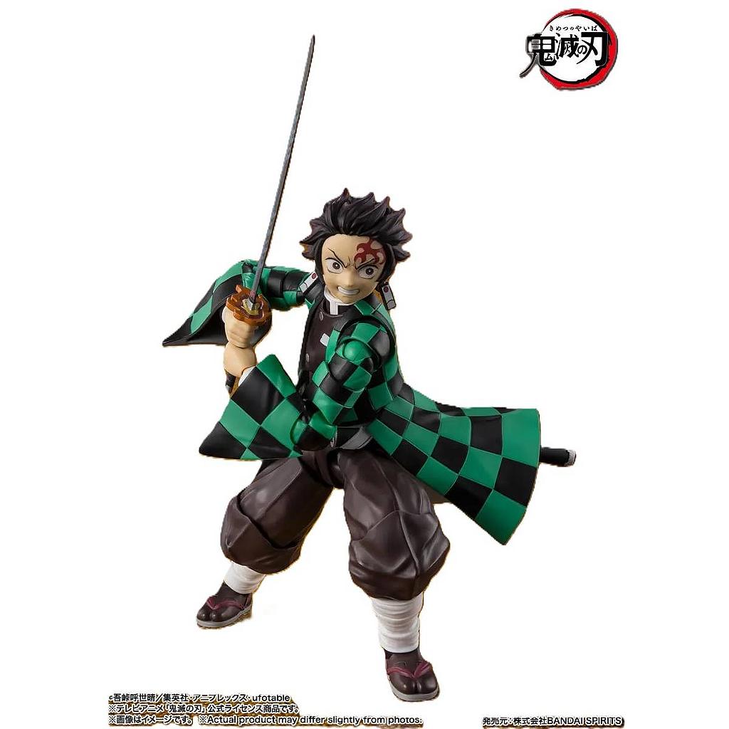 FIGURA ARTICULADA -S.H.FIGUARTS TANJIRO KAMADO THE FINAL BATTLE IN THE INFINITY CASTLE DEMON SLAYER: KIMETSU NO YAIBA TAMASHII NATIONS
