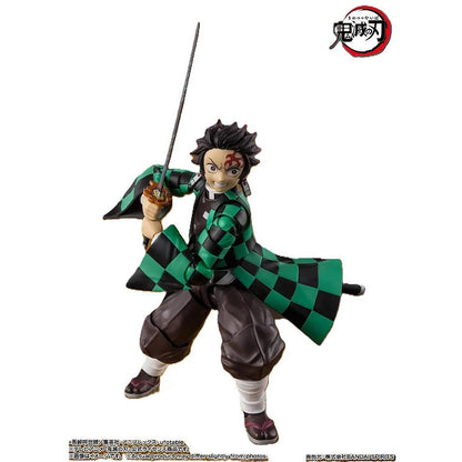 FIGURA ARTICULADA -S.H.FIGUARTS TANJIRO KAMADO THE FINAL BATTLE IN THE INFINITY CASTLE DEMON SLAYER: KIMETSU NO YAIBA TAMASHII NATIONS