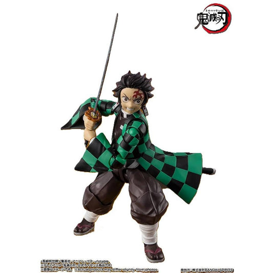 FIGURA ARTICULADA -S.H.FIGUARTS TANJIRO KAMADO THE FINAL BATTLE IN THE INFINITY CASTLE DEMON SLAYER: KIMETSU NO YAIBA TAMASHII NATIONS
