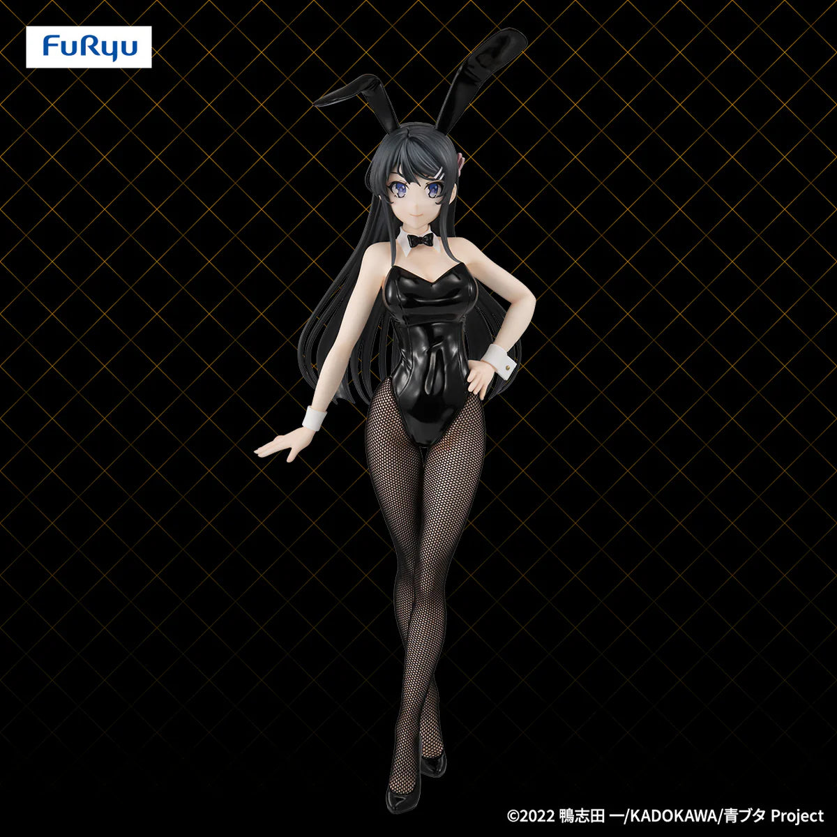 Figura Bicute Bunnies Mai Sakurajima - Black Version [furyu]