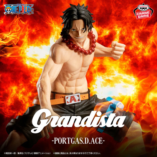 Figura One Piece - Portgas D. Ace - Grandista (Bandai Spirits)