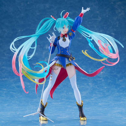 Figura Banpresto Evolve Gundam Collaboration Miku 45th Anniversary Gundam x Hatsune Miku