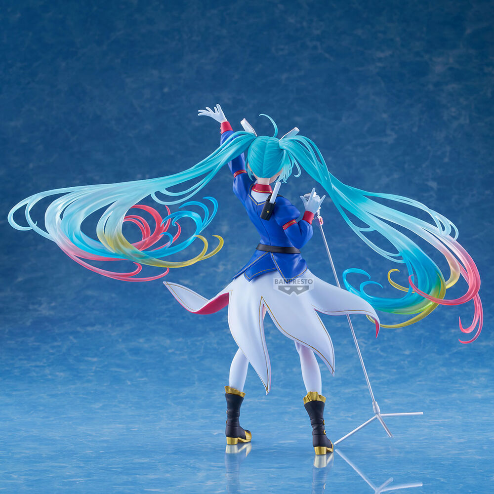 Figura Banpresto Evolve Gundam Collaboration Miku 45th Anniversary Gundam x Hatsune Miku
