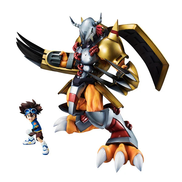 Figura Digimon - WarGreymon y Taichi Yagami - (MegaHouse)