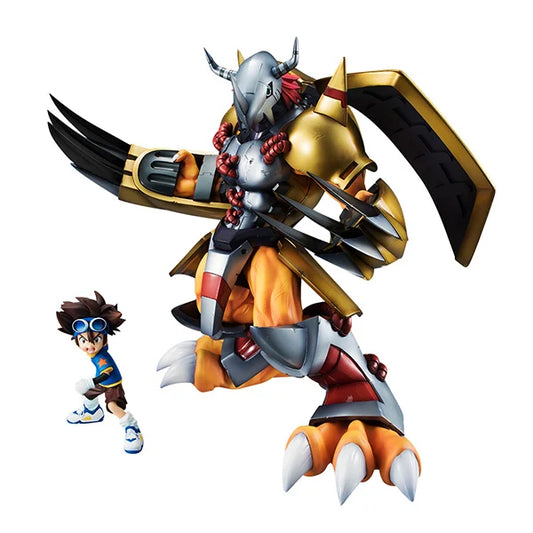 Figura Digimon - WarGreymon y Taichi Yagami - (MegaHouse)