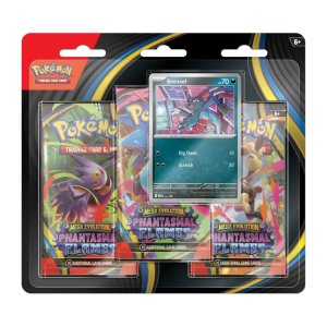 Blister Pokemon 3 Pack Flames INGLES
