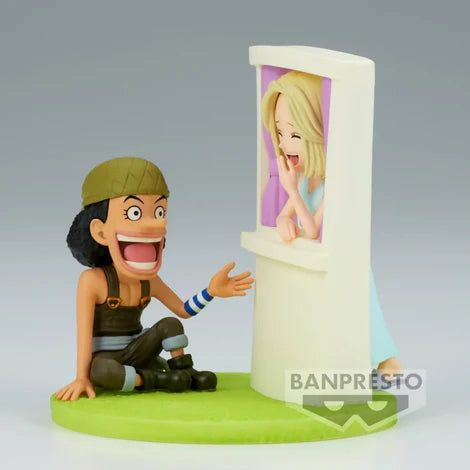 Figura Banpresto Usopp & Kaya WCF Log Stories One Piece