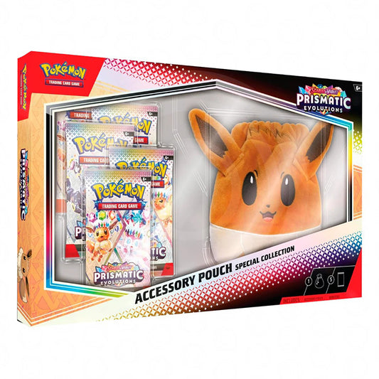 Cartas Pokemon Prismatic Evolutions Accessory Pouch Español