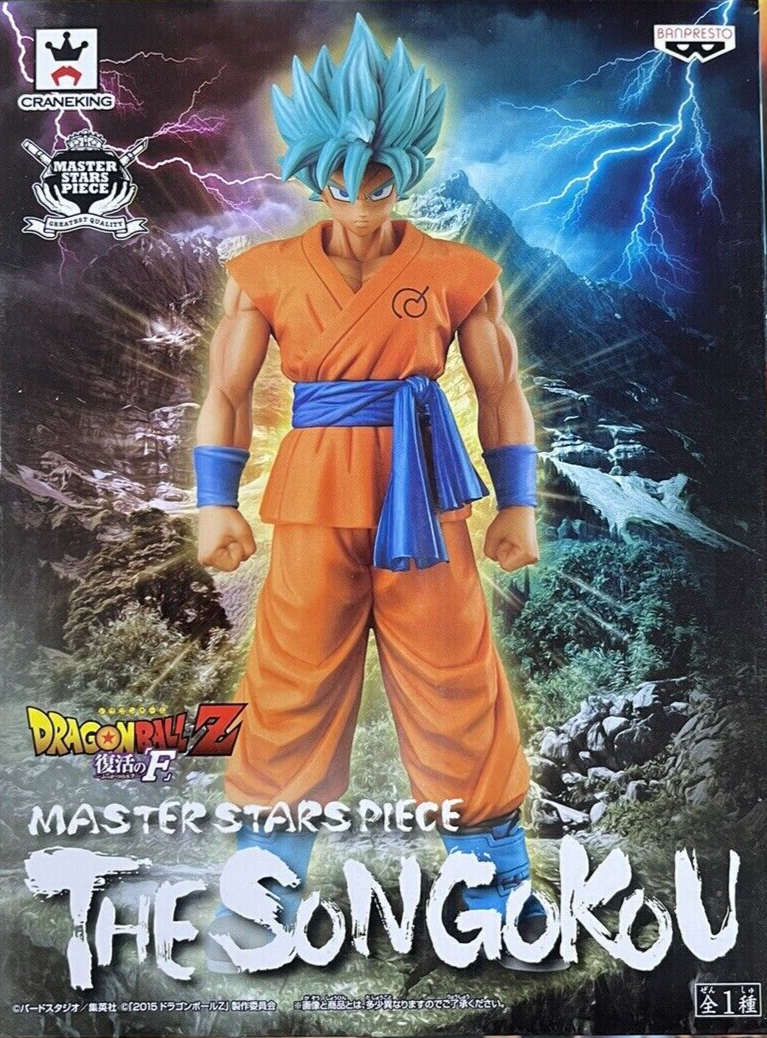 Figura Banpresto Dragon Ball Z 9,8 pulgadas The Son Goku Movie Master Stars