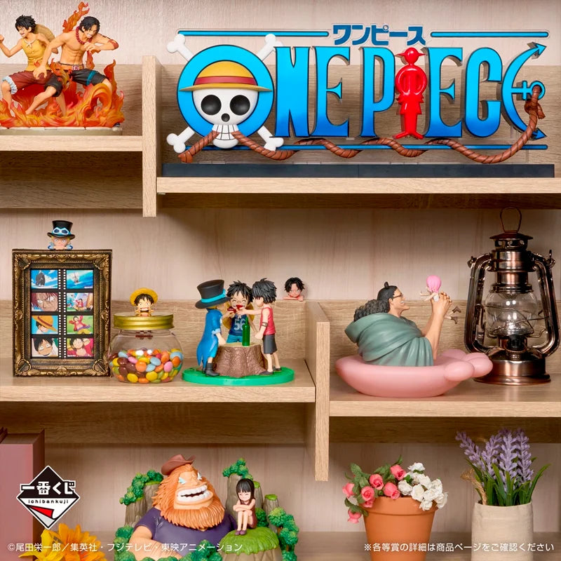 Figura Ichibansho - One Piece Luffy, Ace y Sabo One Piece Revible Moment - Recuerdos dramáticos