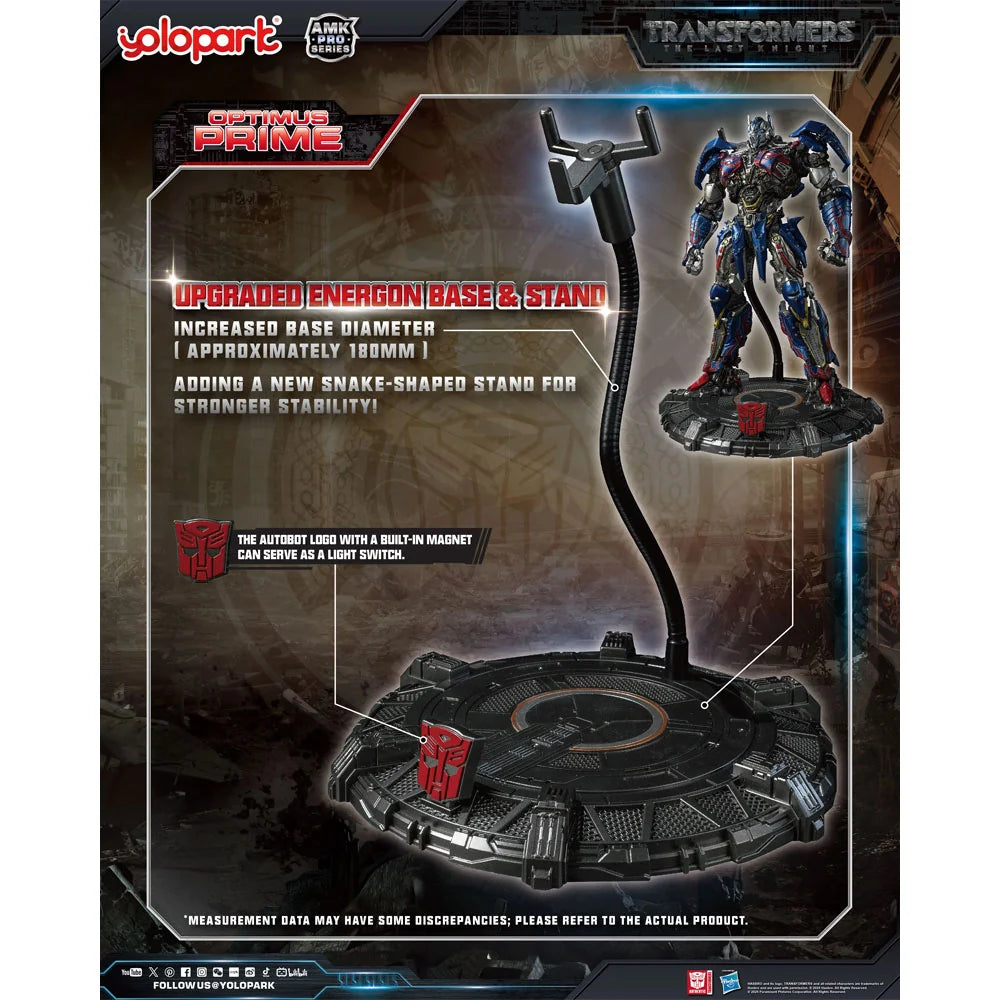Figura -TRANSFORMERS OPTIMUS PRIME MODEL KIT AMK PRO SERIES THE LAST KNIGHT